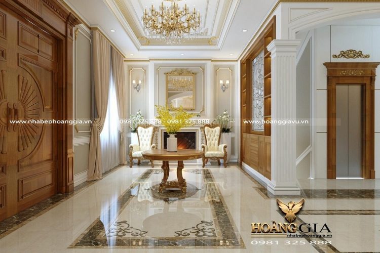thiết kế nội thất tân cổ điển