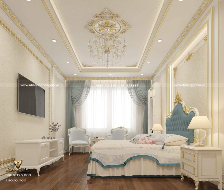 thiết kế nội thất biệt thự tân cổ điển