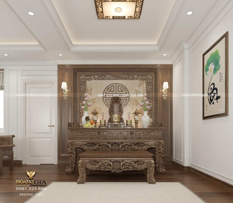 thiết kế nội thất tân cổ điển nhà biệt thự