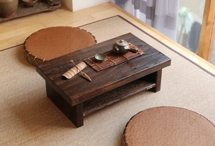 mẫu bàn trà kiểu Nhật