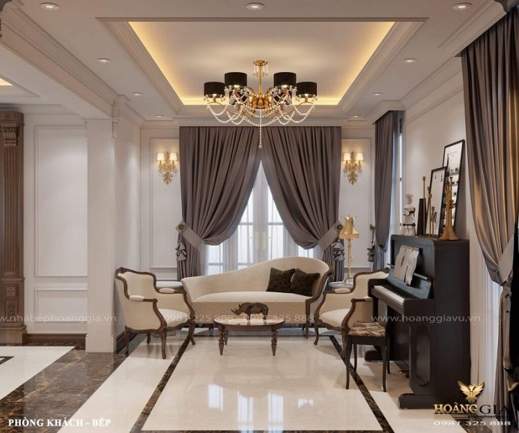 thiết kế thi công nội thất biệt thự tại Nha Trang