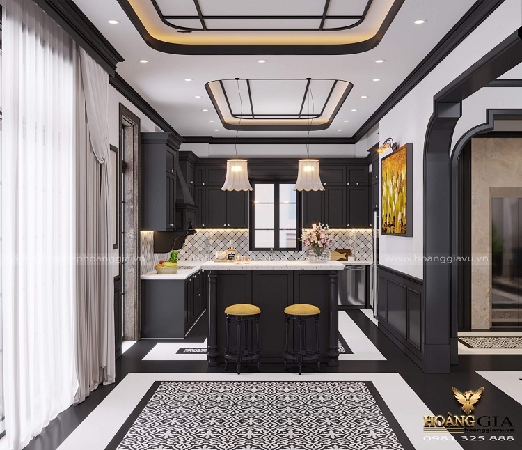 tủ bếp 20m2