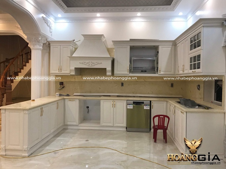 thi công tủ bếp tại Quảng Ninh