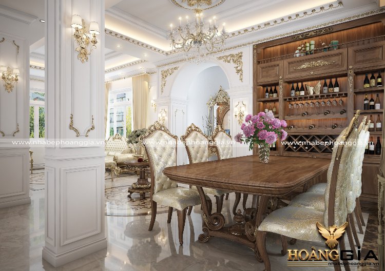 mẫu bộ bàn ăn 6 ghế đẹp