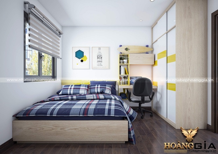 mẫu nội thất phòng ngủ nhà ống đẹp