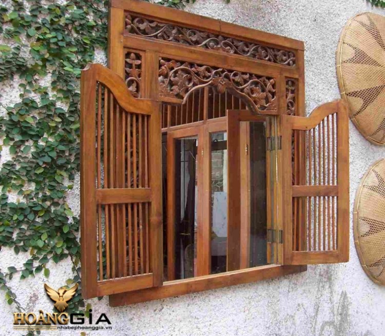 mẫu cửa sổ gỗ
