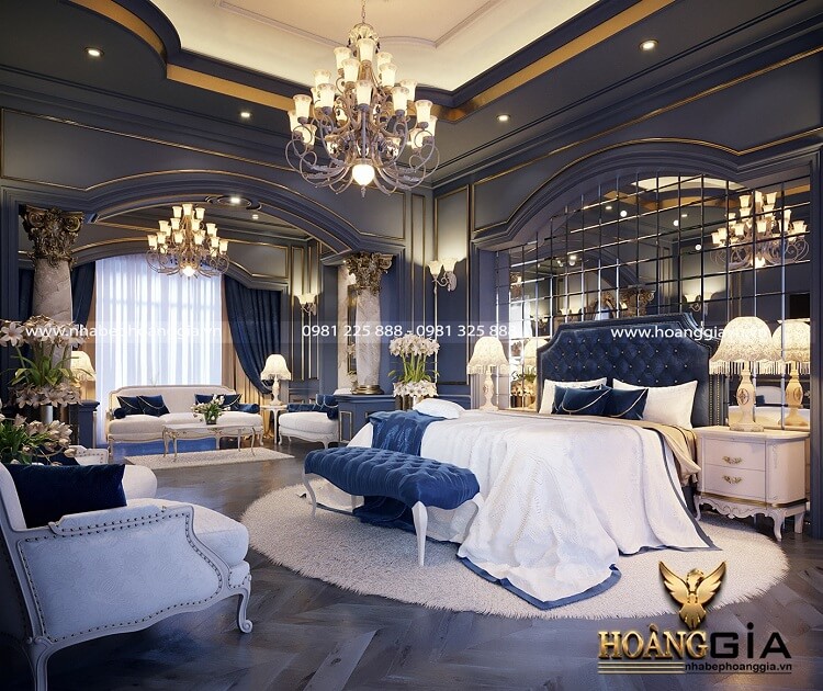 mẫu trần thạch cao phòng ngủ vợ chồng
