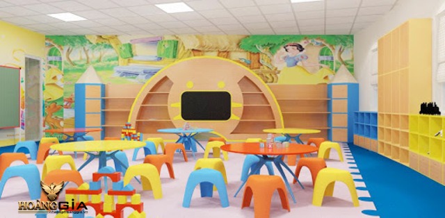 trang trí lớp mầm non