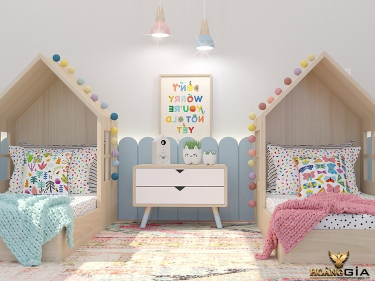 thiết kế phòng ngủ trẻ em