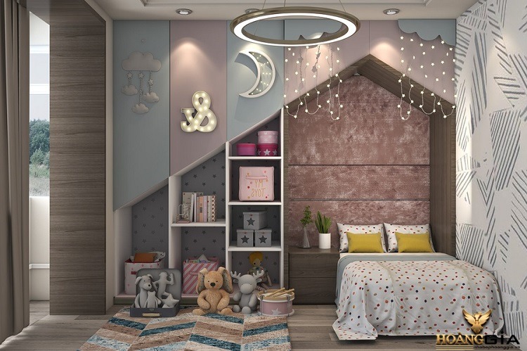 thiết kế phòng ngủ trẻ em