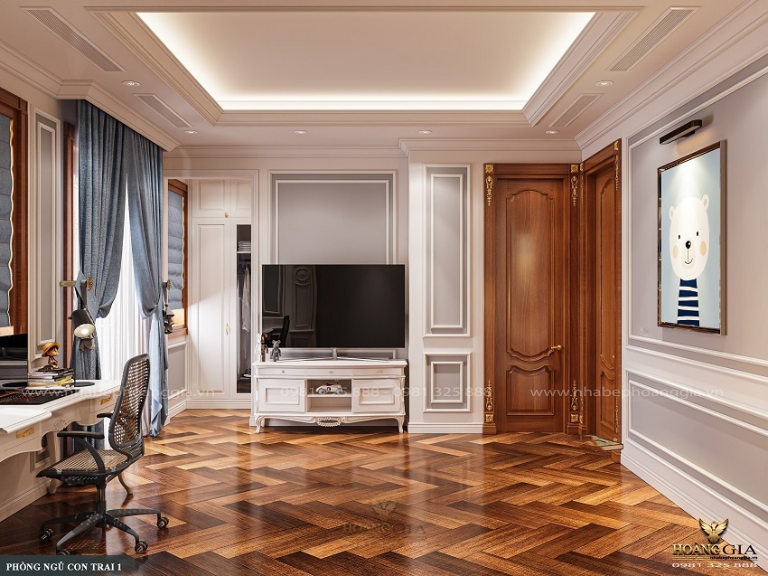 Bố cục nội thất được kết hợp hài hoà