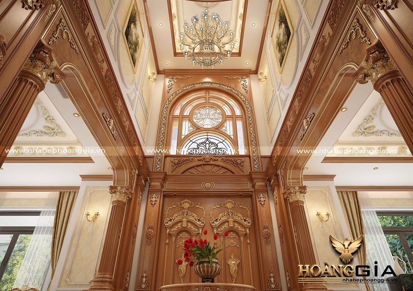 Mẫu nội thất tân cổ điển 2024 cho khu sảnh