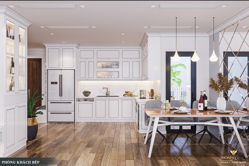 Lưu ý khi thiết kế phòng bếp chung cư