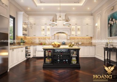 Thiết kế nội thất tân cổ điển cho phòng bếp