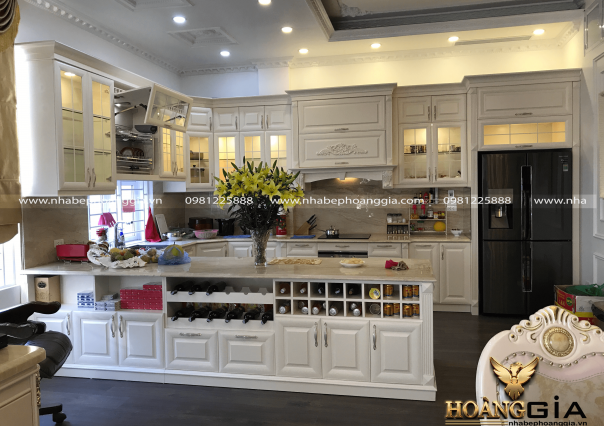 Dự án thi công tủ bếp nhà anh Ngọc Hoàng Quốc Việt