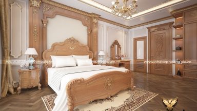 Chia sẻ 5 bộ giường tủ phòng ngủ tân cổ điển sang trọng