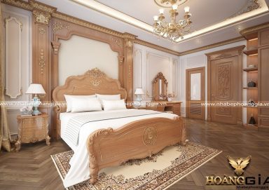 Chia sẻ 5 bộ giường tủ phòng ngủ tân cổ điển sang trọng