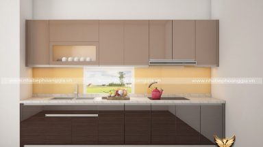 Cách vệ sinh tủ bếp Acrylic hiệu quả