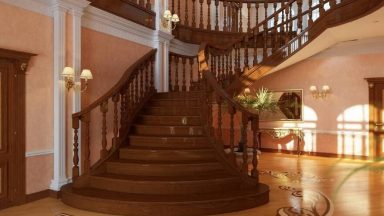 Xu hướng thiết kế cầu thang gỗ đẹp 2022