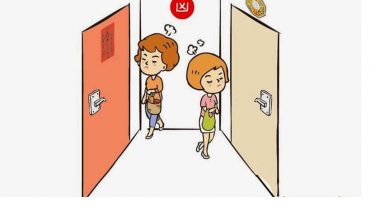 Hóa giải cửa chính đối diện với cổng nhà hàng xóm