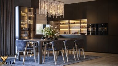 Gợi ý chọn đèn trang trí phòng bếp cuốn hút nhất