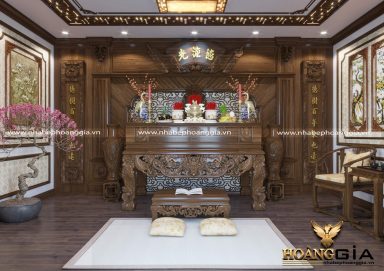 [Khám Phá] mẫu bàn thờ đẹp cho nhà biệt thự