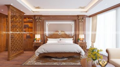 Tư vấn lựa chọn giường gỗ tân cổ điển đẹp sang trọng