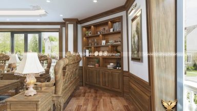 Gợi ý 10 mẫu tủ trang trí phòng khách nổi bật đầy thu hút