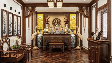 Tham khảo top 05 mẫu án gian thờ đẹp chuẩn tâm linh