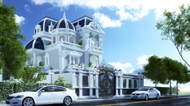 05 mẫu biệt thự 5 tầng kiểu Pháp đầy thu hút