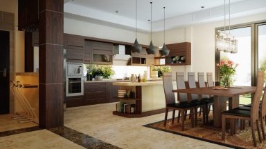 Tổng hợp các mẫu phòng bếp đẹp cho nhà phố đầy thu hút