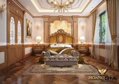 Khám phá 5 mẫu phòng ngủ tân cổ điển gỗ tự nhiên 2025 sang trọng
