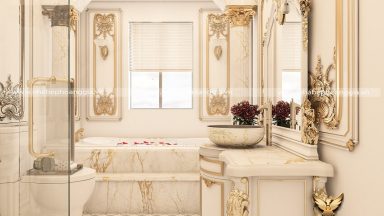 10 mẫu phòng tắm biệt thự đầy sang trọng và thu hút