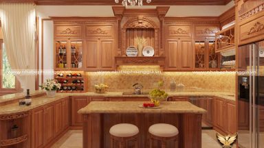 10 mẫu thiết kế nhà bếp đẹp nhất, sang trọng nhất xu hướng 2022