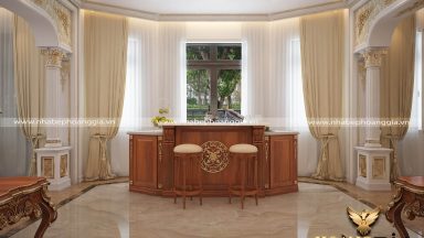 Tổng hợp 10 mẫu thiết kế quầy bar gia đình đẹp