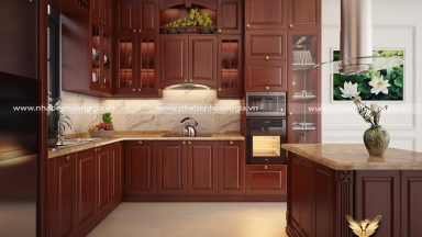 Tổng hợp những mẫu tủ bếp chữ L đẹp 2022