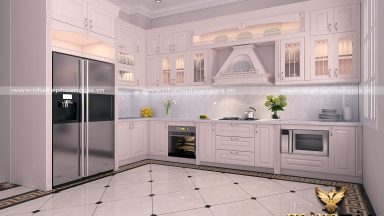 Tinh tế đầy cuốn hút với những mẫu tủ bếp đẹp cho nhà nhỏ