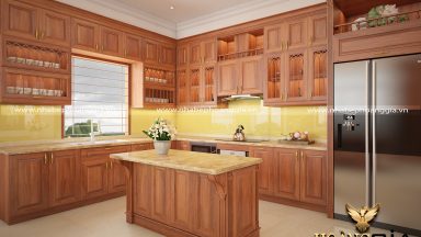 Nên làm tủ bếp bằng gỗ gì?