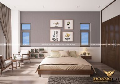 Mẫu thiết kế phòng ngủ đẹp hiện đại PNHD 06