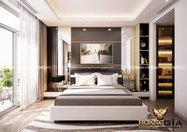 Mẫu thiết kế phòng ngủ master phong cách hiện đại PNHD 15