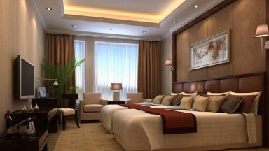 Mẫu nội thất phòng ngủ khách sạn 3 sao đầy ấn tượng