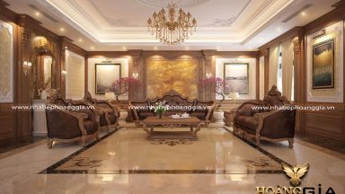 Không gian nội thất tân cổ điển cho nhà biệt thự