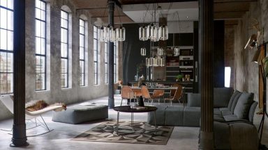 Tìm hiểu phong cách Industrial trong thiết kế nội thất