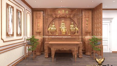 Lựa chọn phương vị đặt bàn thờ phù hợp với phong thủy nhất