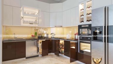 [Tư vấn] So sánh ưu nhược điểm của tủ bếp Melamine Laminate Acrylic