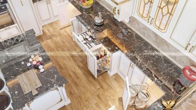 Giải pháp tận dụng tối đa góc chết của tủ bếp đơn giản