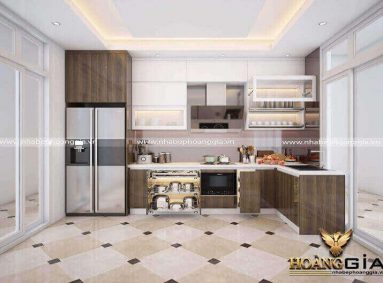 Tìm hiểu: Đơn vị thi công tủ bếp gỗ An Cường tại Hà Nội uy tín