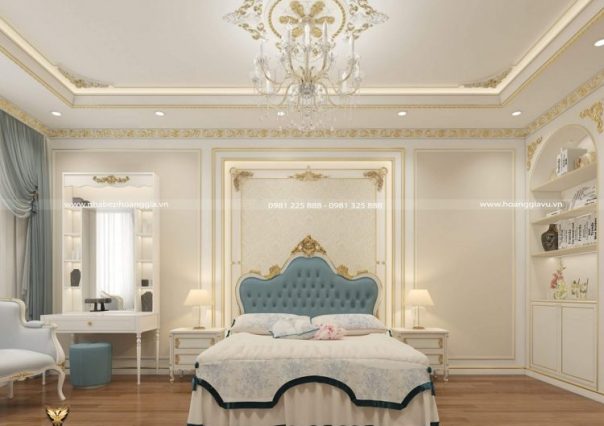 Công trình thiết kế nội thất biệt thự nhà anh Thắng (Vinhomes Marina, Hải Phòng)