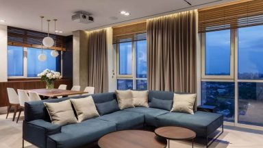 Mẫu thiết kế nhà chung cư 100m2 đầy ấn tượng