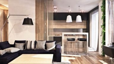 Nét ấn tượng trong mẫu thiết kế nội thất căn hộ chung cư 65m2